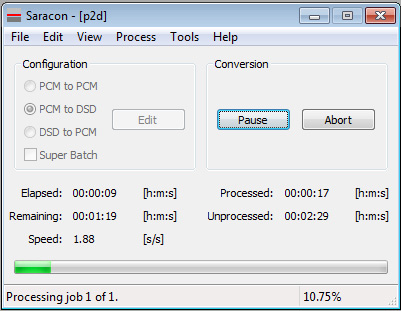 Weiss Saracon Sample Rate Converter Software