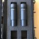 Nevaton MC59 Kleinmembran Mikrofon Stereoset schwarz mit Koffer black with case